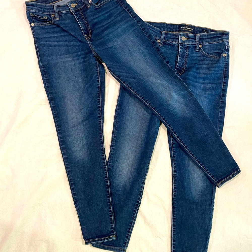 Lucky Brand Ava Super Skinny 8/29